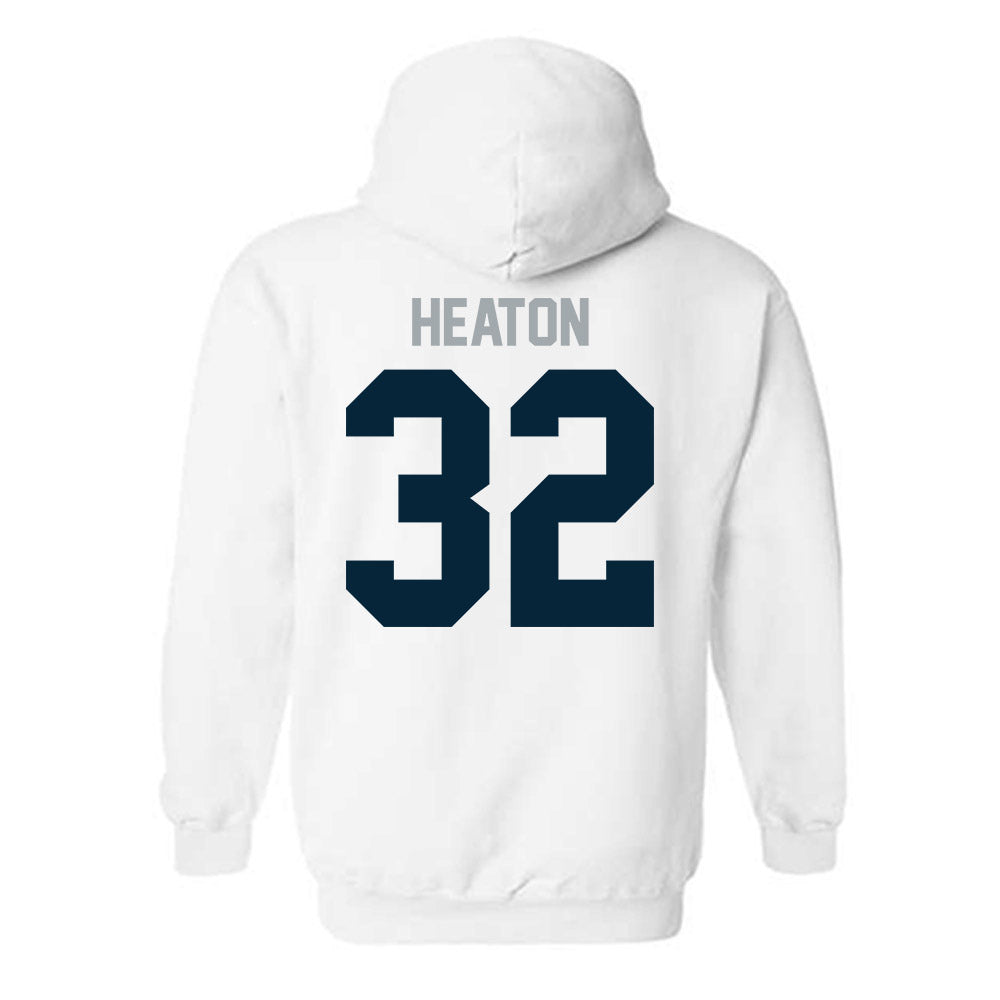 Utah State - NCAA Women's Basketball : Jamisyn Heaton - Classic Shersey Hooded Sweatshirt-1