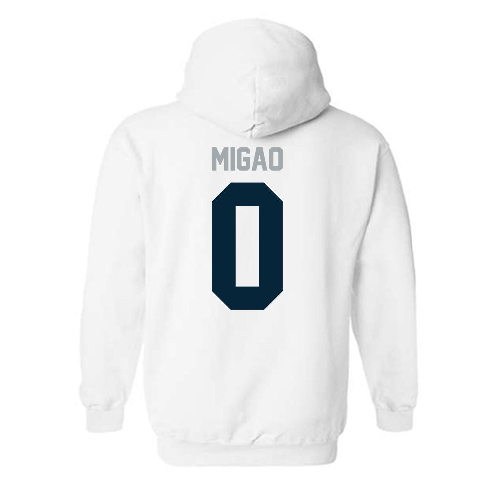 Utah State - NCAA Football : Enoka Migao - Classic Shersey Hooded Sweatshirt-1