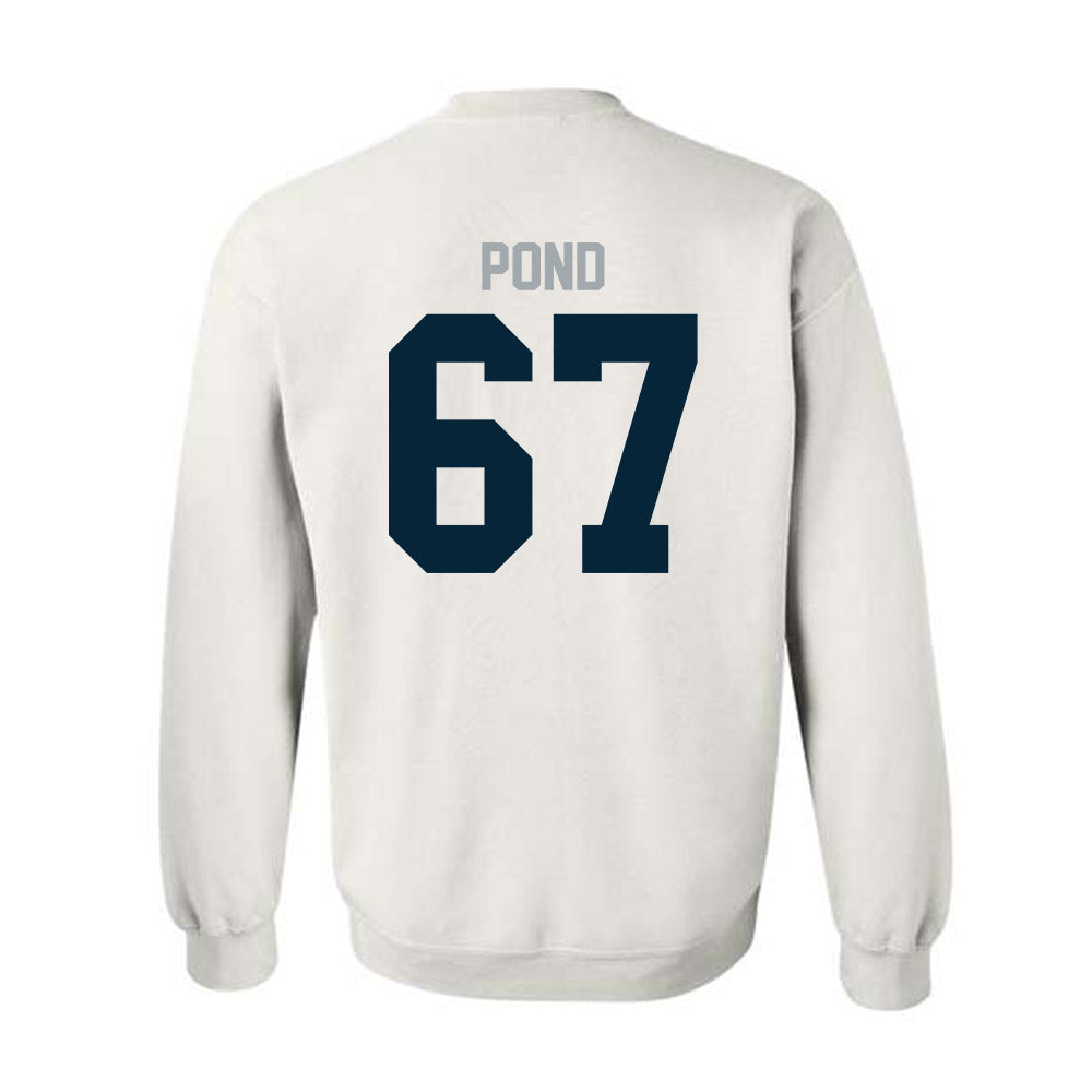 Utah State - NCAA Football : Adam Pond - Classic Shersey Crewneck Sweatshirt-1