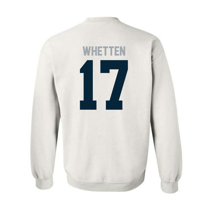 Utah State - NCAA Baseball : Davis Whetten - Classic Shersey Crewneck Sweatshirt-1