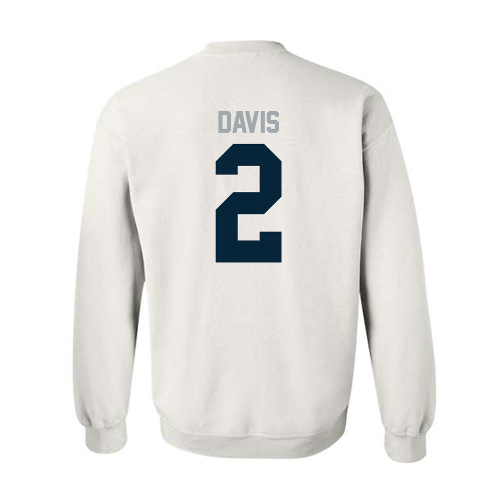 Utah State - NCAA Football : Miles Davis - Classic Shersey Crewneck Sweatshirt-1