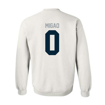 Utah State - NCAA Football : Enoka Migao - Classic Shersey Crewneck Sweatshirt-1