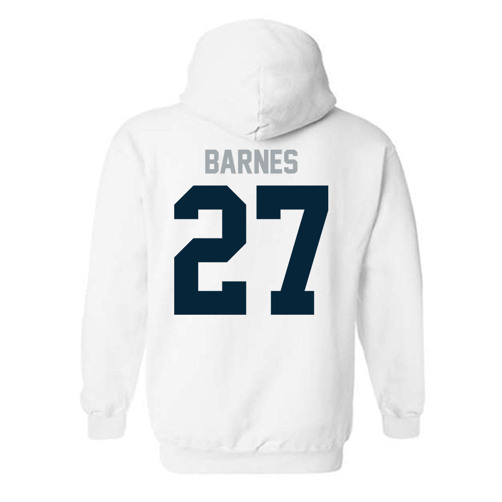 Utah State - NCAA Football : Blake Barnes - Classic Shersey Hooded Sweatshirt-1