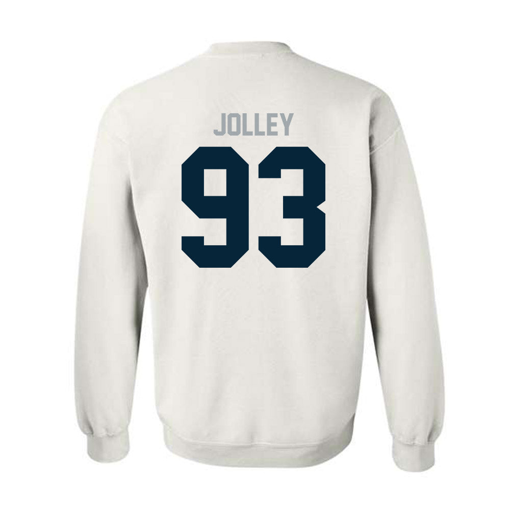 Utah State - NCAA Football : Tanner Jolley - Classic Shersey Crewneck Sweatshirt-1
