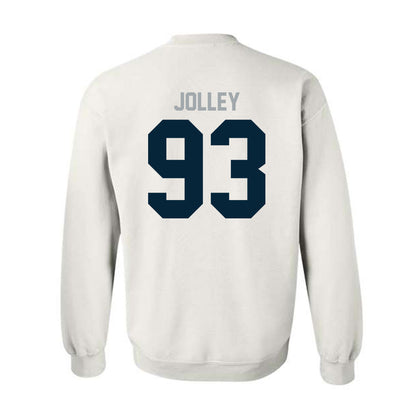 Utah State - NCAA Football : Tanner Jolley - Classic Shersey Crewneck Sweatshirt-1