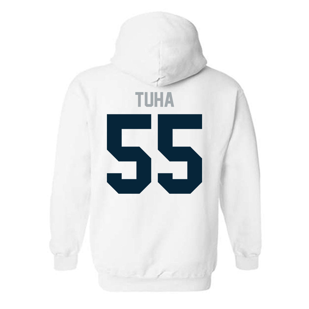 Utah State - NCAA Football : Tevita Tuha - Classic Shersey Hooded Sweatshirt-1