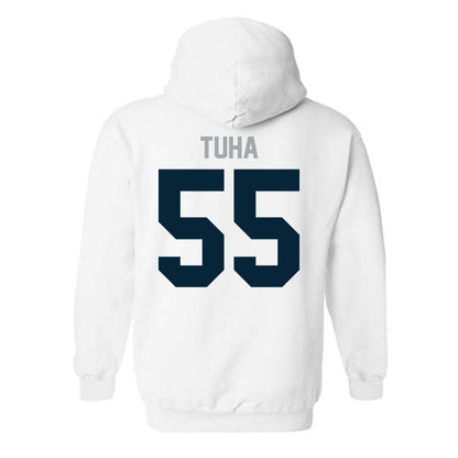 Utah State - NCAA Football : Tevita Tuha - Classic Shersey Hooded Sweatshirt-1