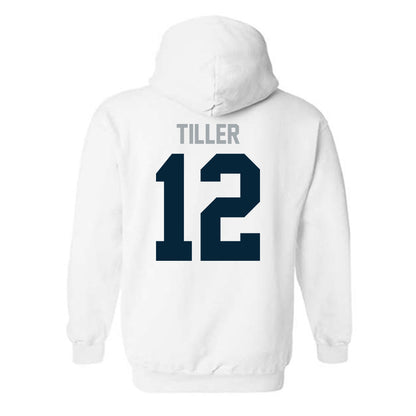 Utah State - NCAA Football : CJ Tiller - Classic Shersey Hooded Sweatshirt-1
