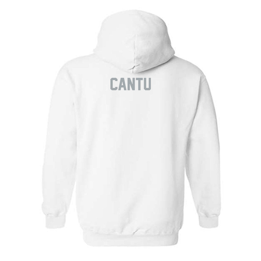 Utah State - NCAA Men's Golf : Luis Cantu - Classic Shersey Hooded Sweatshirt-1