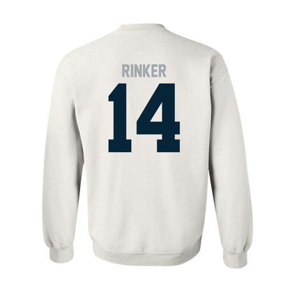Utah State - NCAA Football : Tanner Rinker - Classic Shersey Crewneck Sweatshirt-1