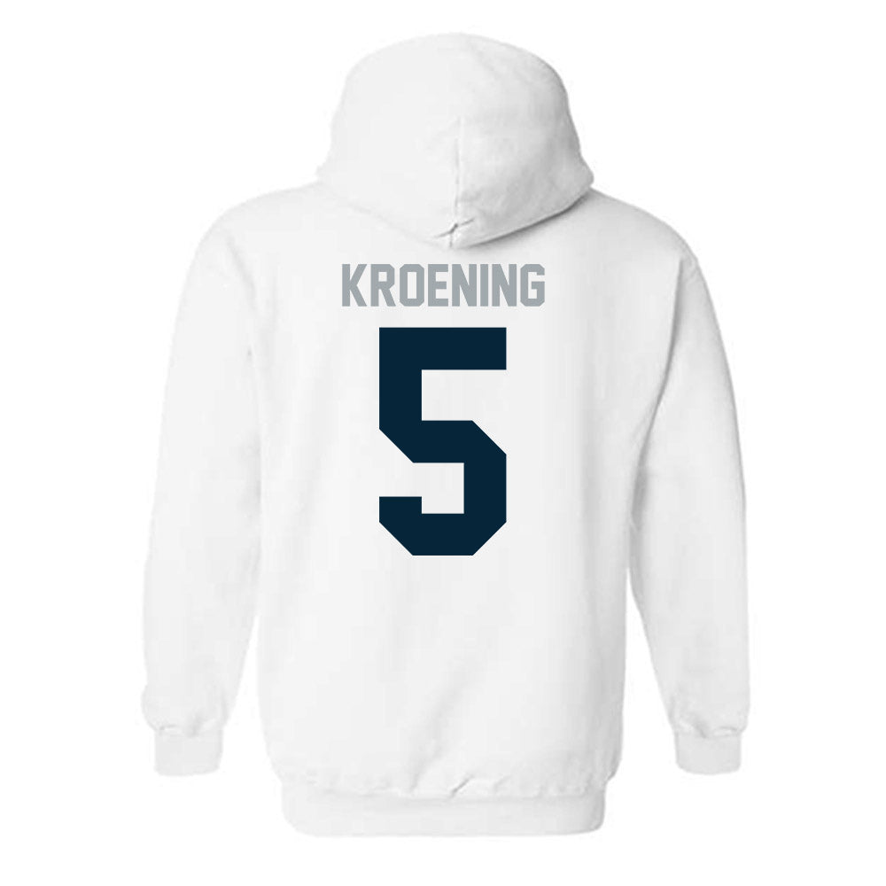 Utah State - NCAA Softball : Faith Kroening - Classic Shersey Hooded Sweatshirt-1