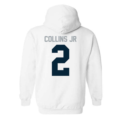 Utah State - NCAA Men's Basketball : Mj Collins Jr - Classic Shersey Hooded Sweatshirt-1