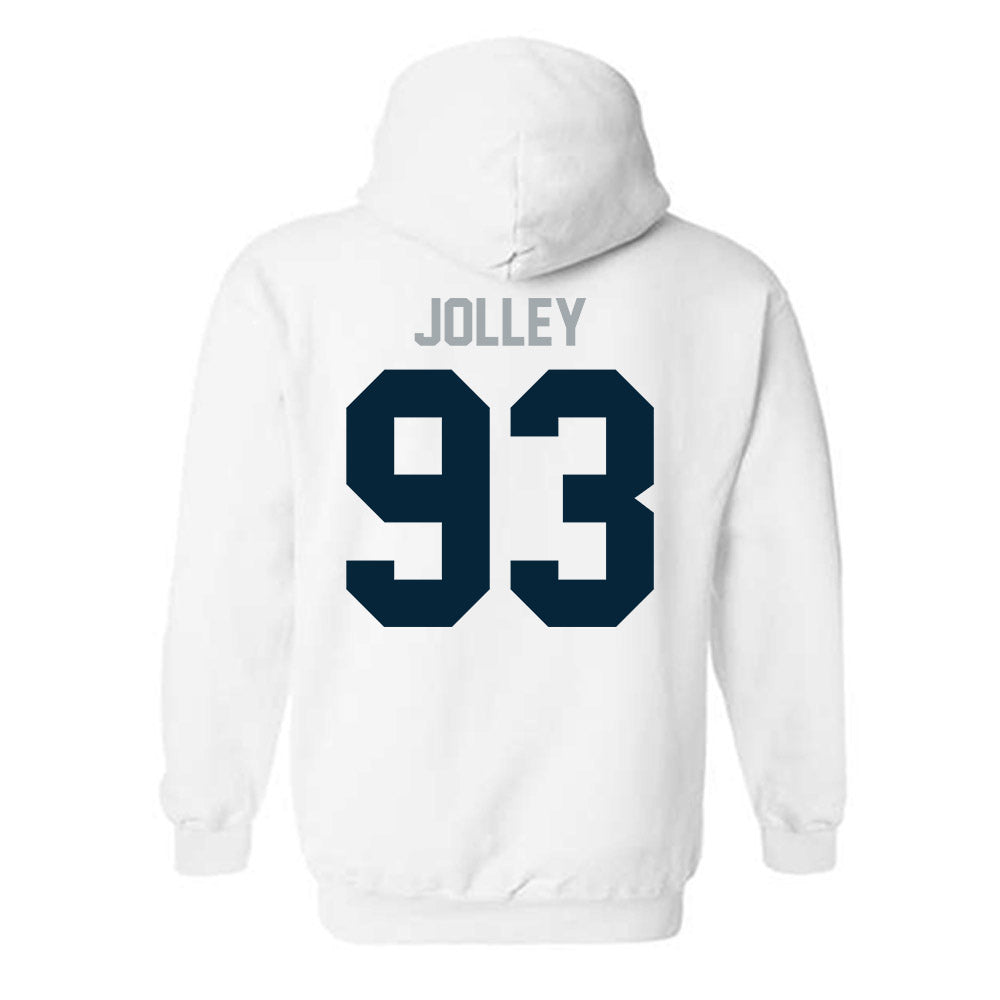 Utah State - NCAA Football : Tanner Jolley - Classic Shersey Hooded Sweatshirt-1
