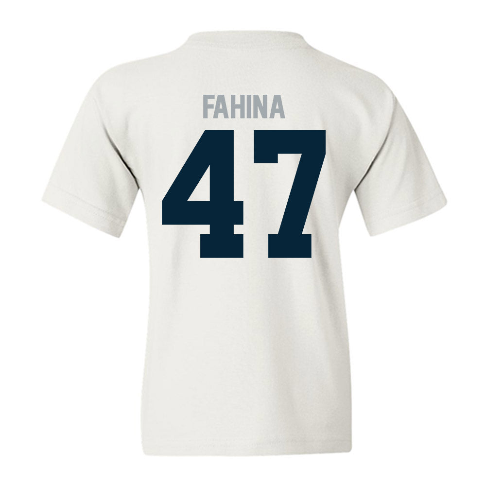 Utah State - NCAA Football : Naki Fahina - Classic Shersey Youth T-Shirt-1