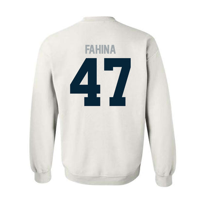 Utah State - NCAA Football : Naki Fahina - Classic Shersey Crewneck Sweatshirt-1
