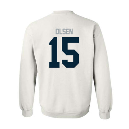 Utah State - NCAA Football : Ty Olsen - Classic Shersey Crewneck Sweatshirt-1
