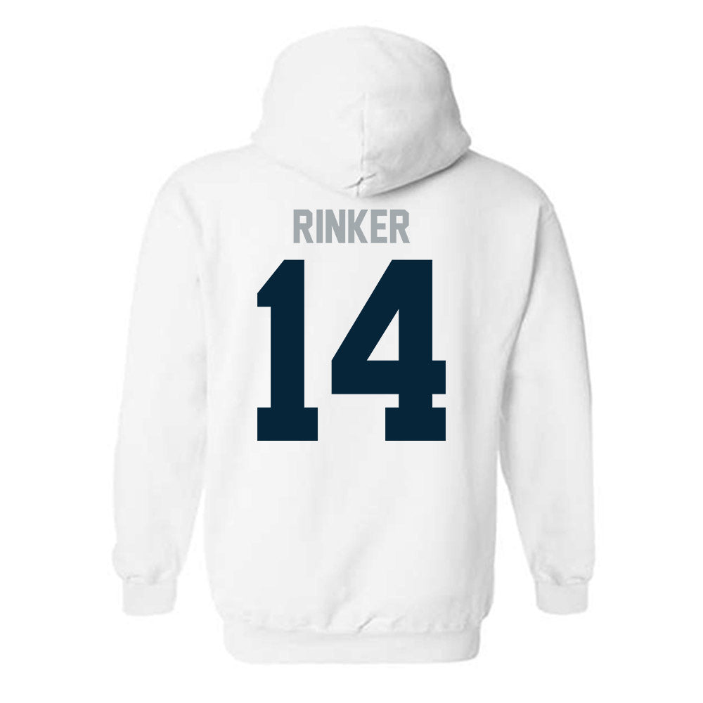 Utah State - NCAA Football : Tanner Rinker - Classic Shersey Hooded Sweatshirt-1