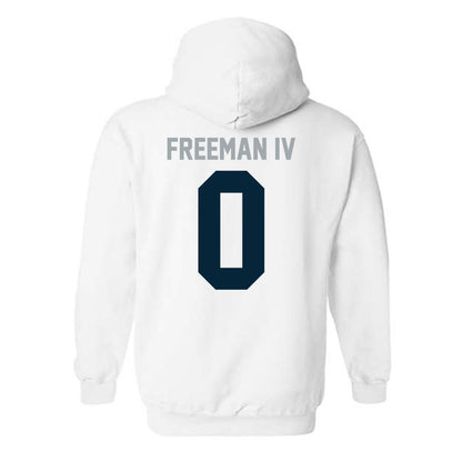 Utah State - NCAA Football : Robert Freeman IV - Classic Shersey Hooded Sweatshirt-1