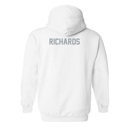 Utah State - NCAA Men's Track & Field : Javin Richards - Classic Shersey Hooded Sweatshirt-1