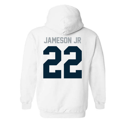 Utah State - NCAA Football : Derrick Jameson Jr - Classic Shersey Hooded Sweatshirt-1