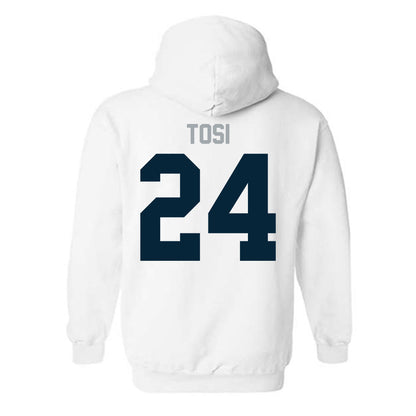 Utah State - NCAA Men's Basketball : Kingston Tosi - Classic Shersey Hooded Sweatshirt-1