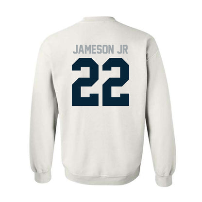 Utah State - NCAA Football : Derrick Jameson Jr - Classic Shersey Crewneck Sweatshirt-1