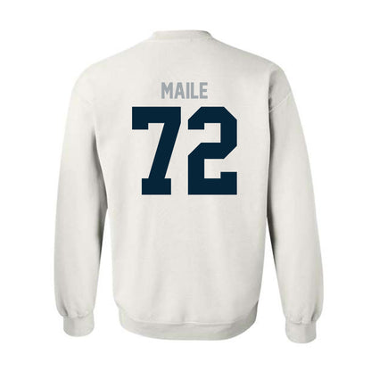 Utah State - NCAA Football : George Maile - Classic Shersey Crewneck Sweatshirt-1