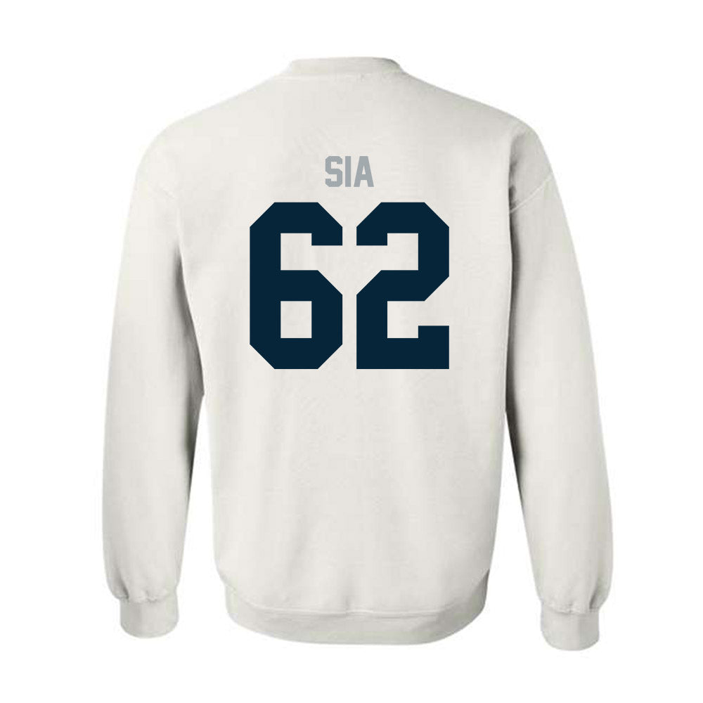 Utah State - NCAA Football : Jr Sia - Classic Shersey Crewneck Sweatshirt-1