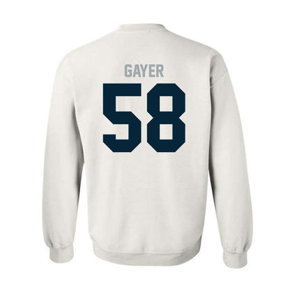 Utah State - NCAA Football : John Gayer - Classic Shersey Crewneck Sweatshirt-1