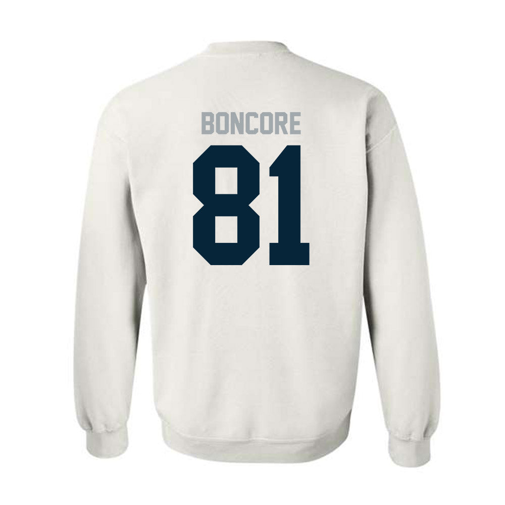 Utah State - NCAA Football : Nikko Boncore - Classic Shersey Crewneck Sweatshirt-1