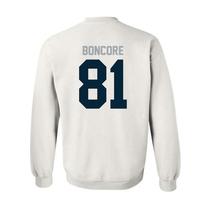 Utah State - NCAA Football : Nikko Boncore - Classic Shersey Crewneck Sweatshirt-1