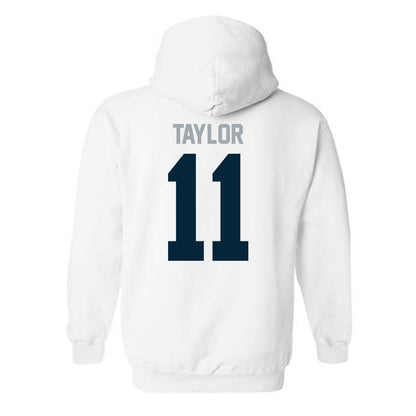 Utah State - NCAA Football : Bryson Taylor - Classic Shersey Hooded Sweatshirt-1
