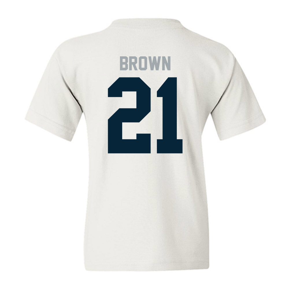 Utah State - NCAA Football : Carter Brown - Classic Shersey Youth T-Shirt-1