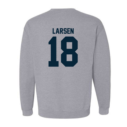 Utah State - NCAA Football : Ike Larsen - Crewneck Sweatshirt-1