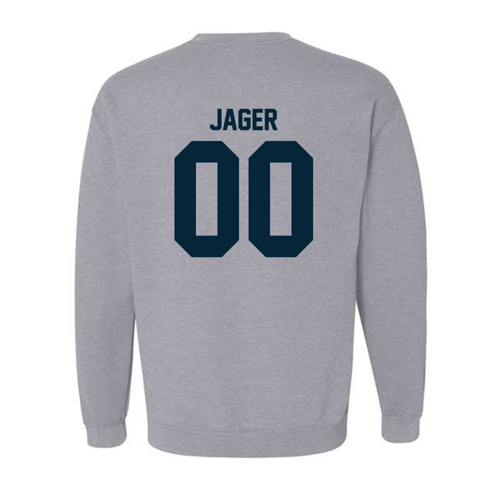 Utah State - NCAA Football : Abe Jager - Crewneck Sweatshirt-1