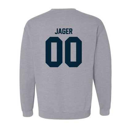 Utah State - NCAA Football : Abe Jager - Crewneck Sweatshirt-1