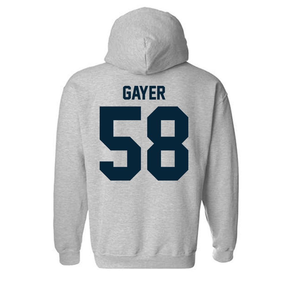 Utah State - NCAA Football : John Gayer - Hooded Sweatshirt-1