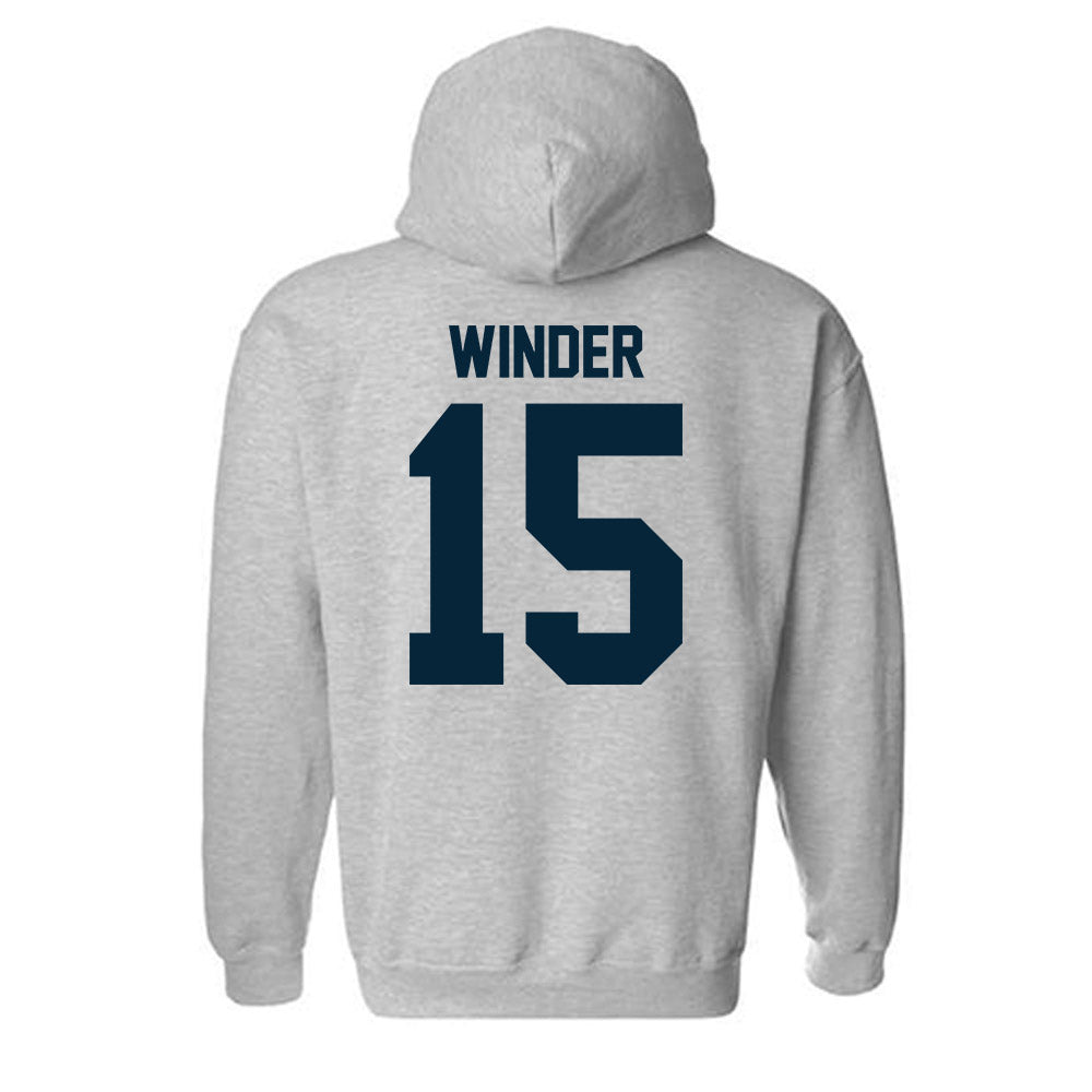 Utah State - NCAA Women's Soccer : Talia Winder - Hooded Sweatshirt-1