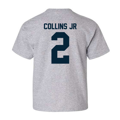 Utah State - NCAA Men's Basketball : Mj Collins Jr - Youth T-Shirt-1