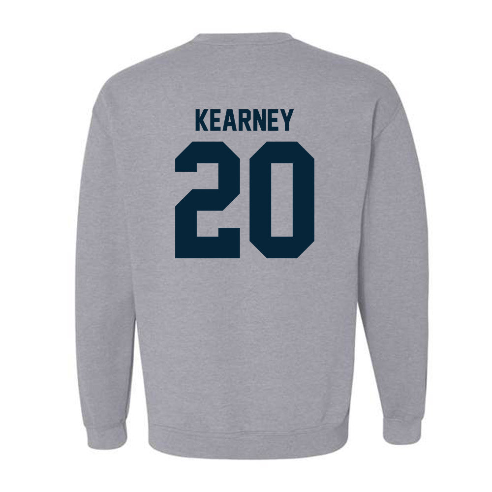 Utah State - NCAA Men's Basketball : Luke Kearney - Crewneck Sweatshirt-1