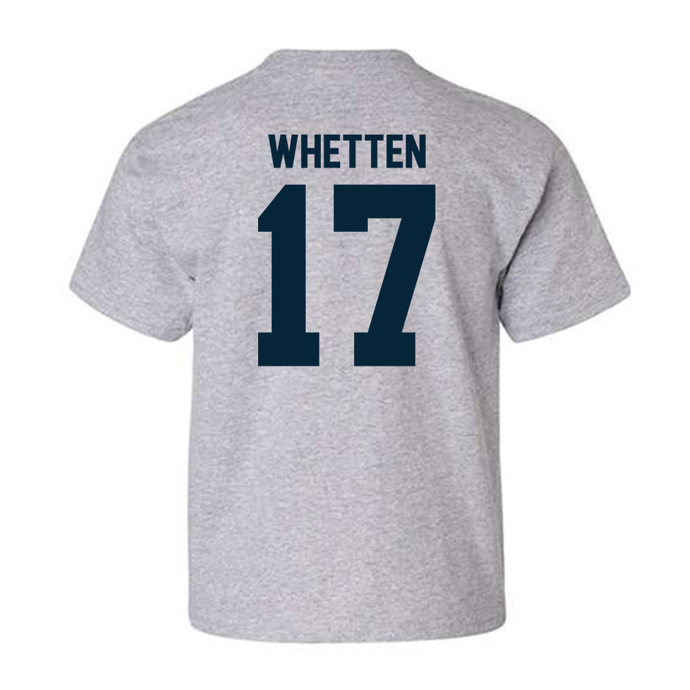 Utah State - NCAA Baseball : Davis Whetten - Youth T-Shirt-1