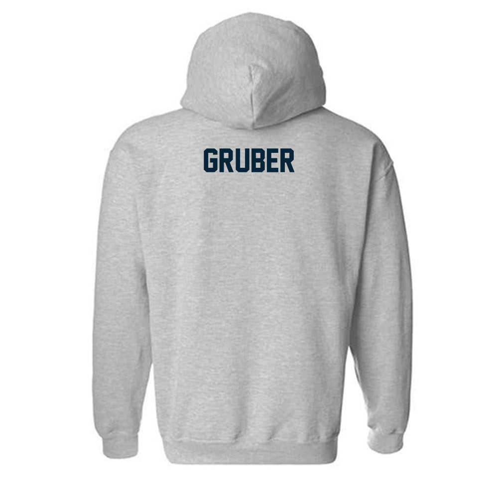 Utah State - NCAA Women's Gymnastics : Mara Gruber - Hooded Sweatshirt-1