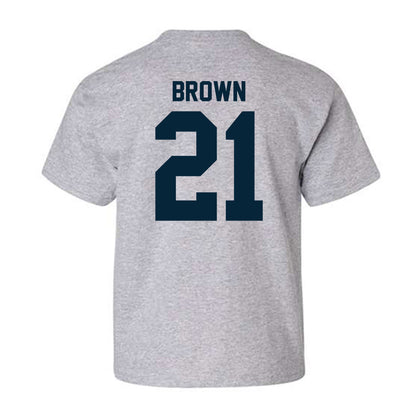 Utah State - NCAA Football : Carter Brown - Youth T-Shirt-1