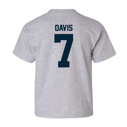 Utah State - NCAA Football : Kahanu Davis - Youth T-Shirt-1
