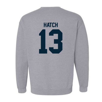 Utah State - NCAA Football : Hyrum Hatch - Crewneck Sweatshirt-1