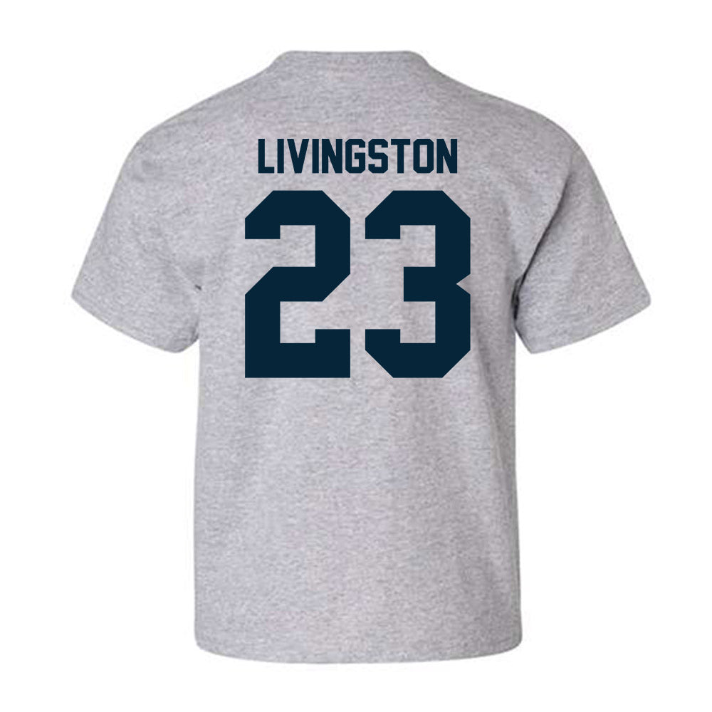 Utah State - NCAA Women's Basketball : Elise Livingston - Youth T-Shirt-1