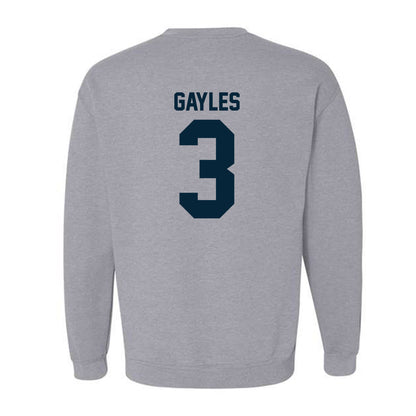 Utah State - NCAA Women's Basketball : Aaliyah Gayles - Crewneck Sweatshirt-1