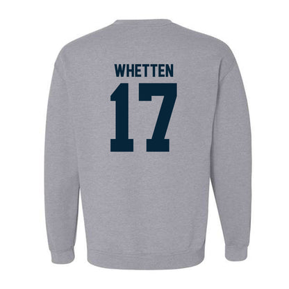 Utah State - NCAA Baseball : Davis Whetten - Crewneck Sweatshirt-1