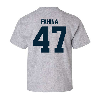 Utah State - NCAA Football : Naki Fahina - Youth T-Shirt-1