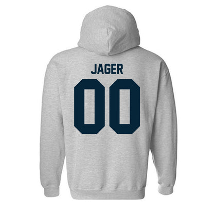 Utah State - NCAA Football : Abe Jager - Hooded Sweatshirt-1